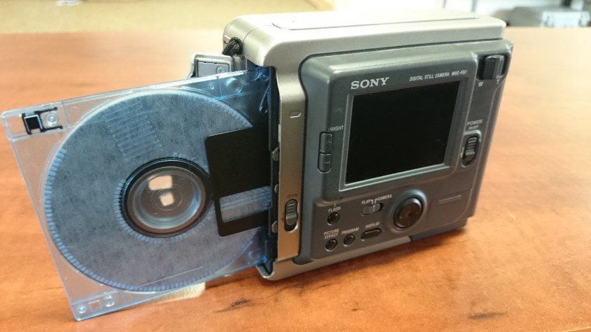 how to format a floppy disk for a sony mavica