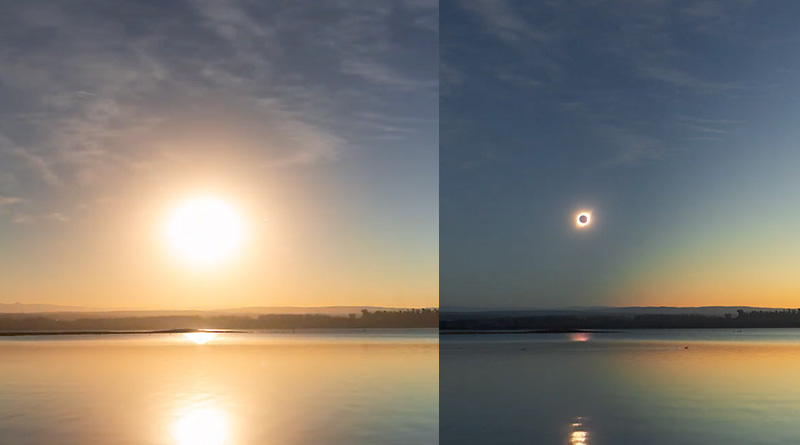 Um Timelapse Do Eclipse Total Do Sol Ricardo Hage