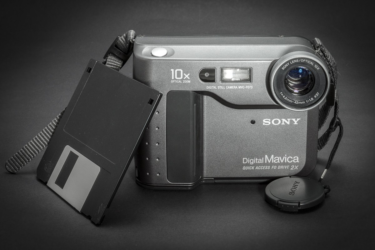 Sony Mavica câmeras do passado que gravavam em disquette Ricardo Hage